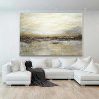 earth tones modern artwork