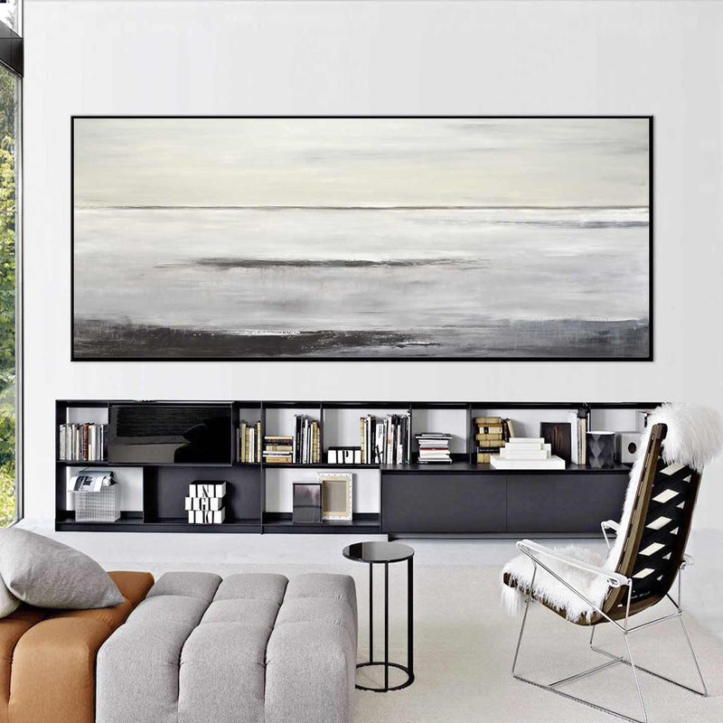 original panoramic painting wide art