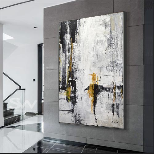 "Urban Dance" Large 40 x 58 Original Abstract Painting