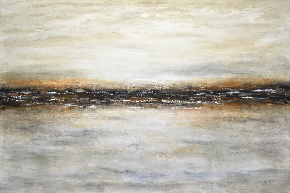 "Dreaming the Journey" Abstract Landscape Large Painting