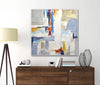 Abstract Painting Blue Contemporary