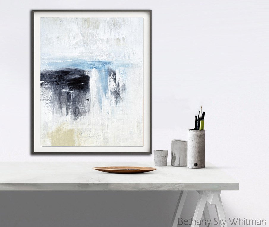 Abstract print poster art printable downloadable print contemporary art work Sky Whitman