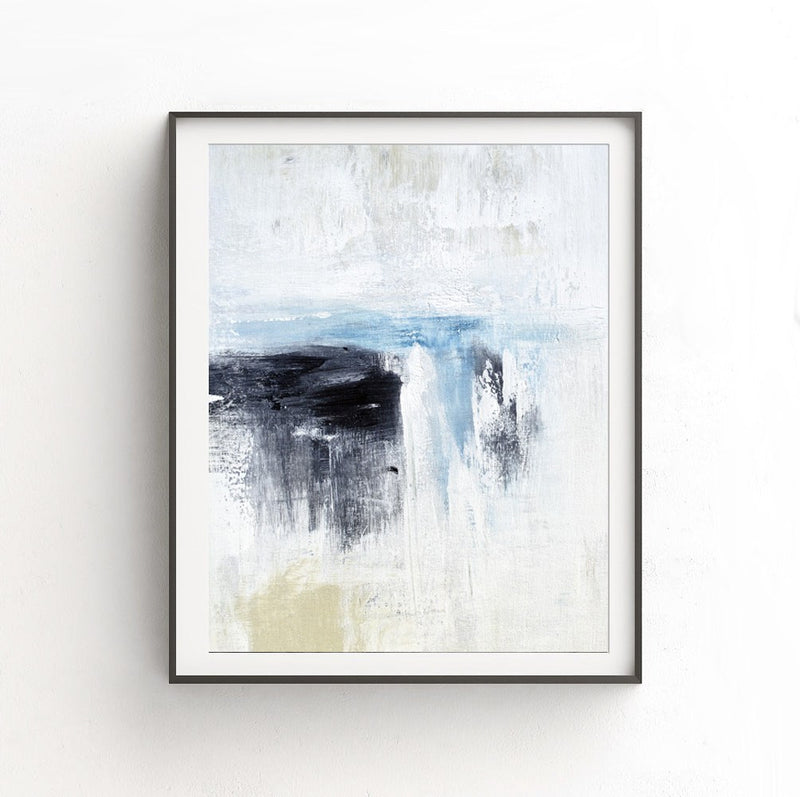 Abstract print poster art 16 x 20 download digital print modern art Sky Whitman