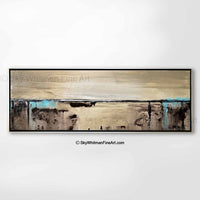 modern rustic oil painting earth tone art for sale sky whitman