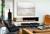 Gray White & Taupe Abstract Contemporary Painting