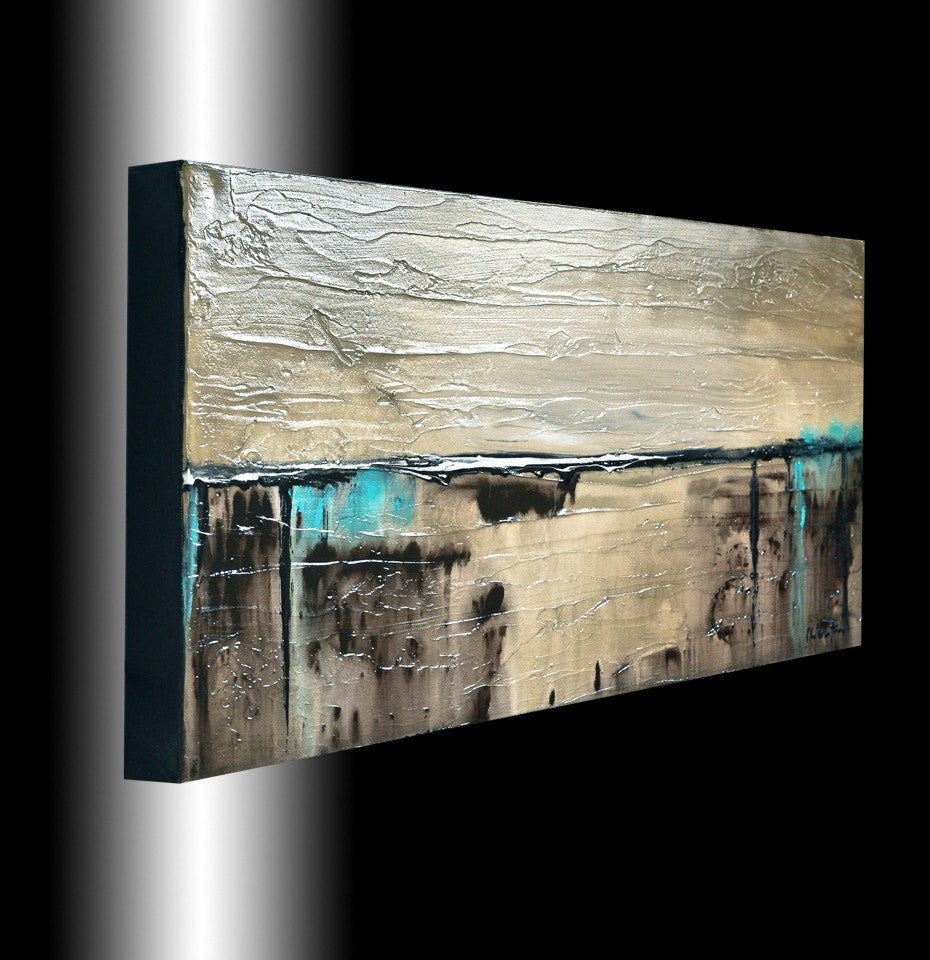 "My Serenity" Textured High Gloss Original Abstract Art