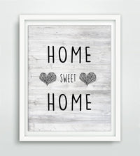 home sweet home art print instant digital print art work home decor nursery art